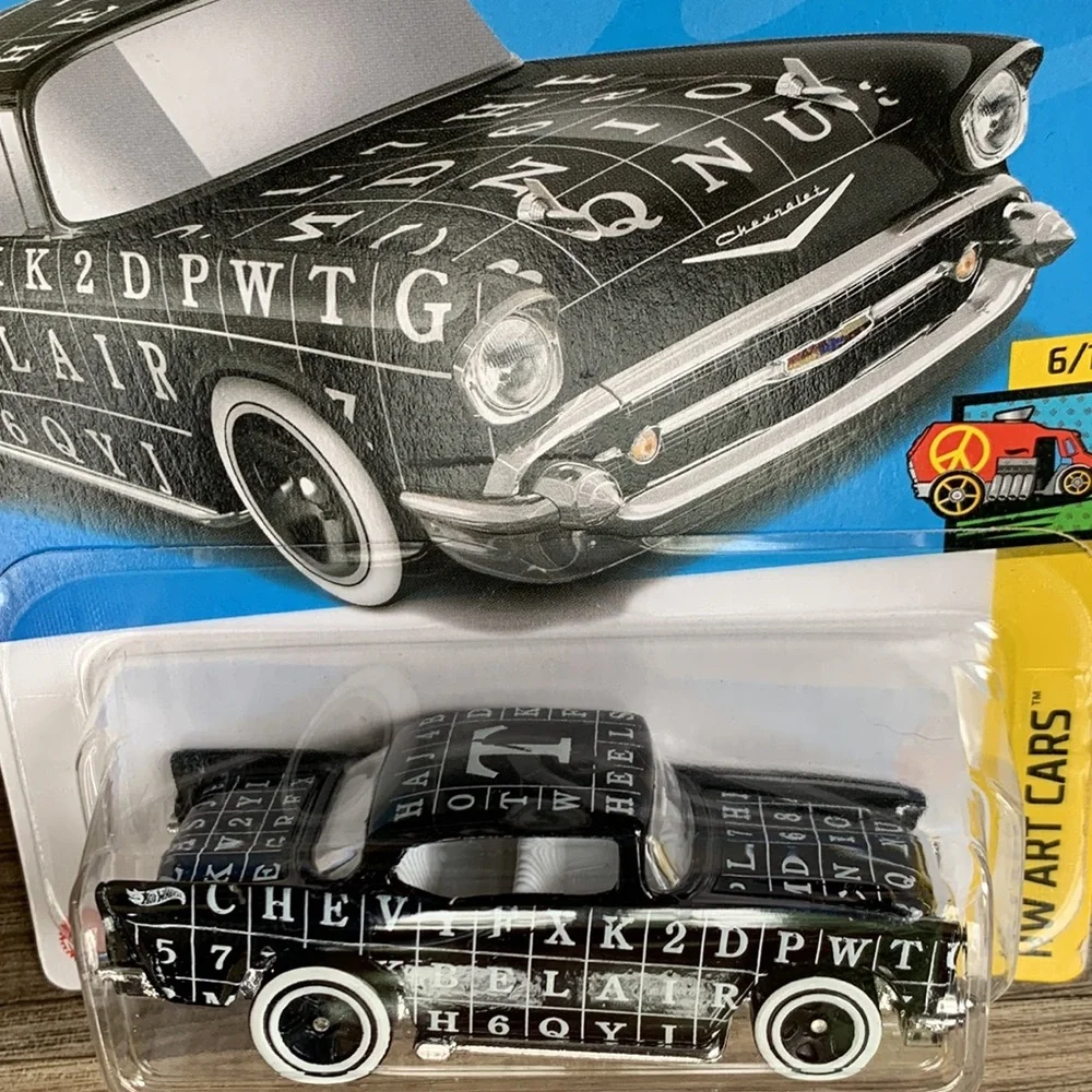 Hot Wheels 57 Chevy Belair HW T Art Car 1957 Chevrolet Bel Air Hotwheels 2024 🆕